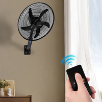 Ventilateur sur pied rechargeable 3 en 1 de 18 pouces, ventilateur électrique robuste avec télécommande pour la maison