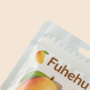 Sacs d'emballage alimentaire en plastique avec fenêtre et fermeture éclair Pochette debout d'emballage de fruits secs impression personnalisée - Product Image 4