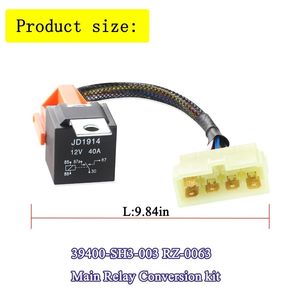 ฮอนด้า JD1914 12V 40A รีเลย์คอนเวอร์เตอร์สำหรับซีวิค ซีอาร์เอ็กซ์ อินทีเกรต เลเจนด์ 86-91 อะไหล่ทดแทน - Product Image 3