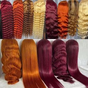 RAW Vietnamese Hair Glueless Full Lace Front,Natural Pre Plucked 13x4 Burmese Curly Wigs,13x6 Raw Hair HD Lace Frontal Wigs - Product Image 6