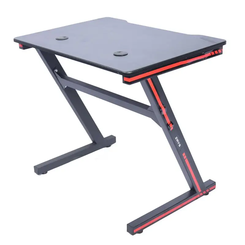 Ergonomic Z-shaped Gamer Workstation PC Computer Desks Gaming Table