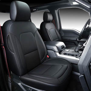 SUNNUO Style sport OEM <span class=keywords><strong>Ford</strong></span> <span class=keywords><strong>F150</strong></span> Pickup Truck Ensemble complet <span class=keywords><strong>de</strong></span> housses <span class=keywords><strong>de</strong></span> siège <span class=keywords><strong>de</strong></span> voiture en cuir respirant - Product Image 6