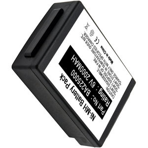 Ni-mh bateria de substituição, para hbc radiomática eco linus 6 ba225000 espectro 1 <span class=keywords><strong>2</strong></span>, 2000mah - Product Image 3
