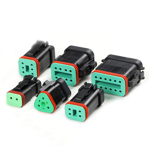 ฝาครอบกันน้ำพลาสติก DT04-12P-E003 2p/3p/4p/6p/8p/12p สำหรับปลั๊กเชื่อมต่อสายไฟรถขุด <span class=keywords><strong>DT06</strong></span>-<span class=keywords><strong>2S</strong></span>-<span class=keywords><strong>CE05</strong></span> - Product Image 1
