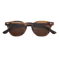 Lunettes de soleil en acétate de mode faites à la main, logo personnalisé, légères, confortables, transparentes, blanches, TAC Des Lunettes De Soleil
