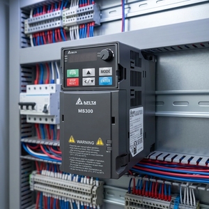 0.25HP 230V MS300 VFD, อินเวอร์เตอร์, VFD1A6MS21AFSAA ไดรฟ์ AC (VFD1A6MS21AFSAA) VFD1A6MS21AFSAA VFD1A6MS21AFSAA VFD ควบคุม - Product Image 1