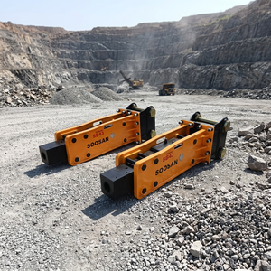 Marteau hydraulique de type supérieur SB43 pour excavatrice de 6 à 9 tonnes - Outil robuste pour le concassage de roches et la démolition de béton - Product Image 5