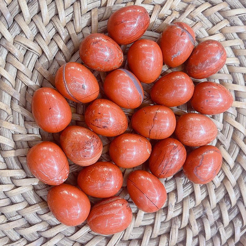 Oeufs de jade rouge