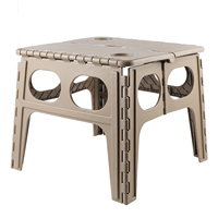 Fournisseur chinois, vente chaude en Corée, mobilier scolaire moderne, ensembles de tables pliantes en plastique pour le camping, mobilier d'extérieur facile à transporter