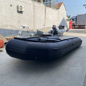 <span class=keywords><strong>Zodiac</strong></span> 10-15 personne 18ft 1.2mm PVC gris noir couleur bateau en caoutchouc <span class=keywords><strong>gonflable</strong></span> utilisé bateau de sauvetage bateau de pêche à vendre - Product Image 3