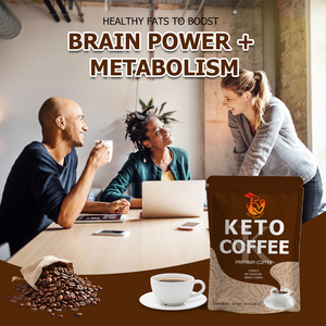 OEM ODM Hot Sale Keto Coffee with Himalayan Salt Boost <b>Metabolism</b> Increase Energy Levels Support Weight Goals Coffee - Product Image 4