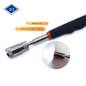 Outil de ramassage magnétique télescopique extensible à LED super puissant avec clip de poche pour petites pièces - Product Image 2