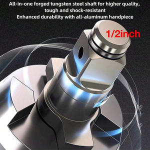 800N taşınabilir akülü darbe plaka profesyonel 1/2 "tork anahtarı araba tamir için lityum-iyon güç kaynağı - Product Image 4