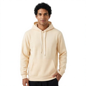 Sweat-shirt à capuche d'hiver pour homme, logo personnalisé sur le devant, pull-over doublé en polaire, motif imprimé, écologique, 300g, couleurs personnalisées - Product Image 1