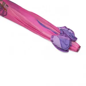 Sombrilla de encaje recta con estampado de bailarina de Ballet de 17 pulgadas para niños, paraguas con forma de zapatos de dibujos animados, mango largo - Product Image 6