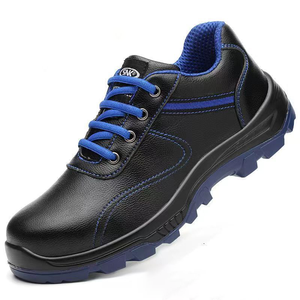 Chaussures de sport respirantes et décontractées pour hommes, chaussures de sécurité à bout en acier avec logo, botte de protection industrielle pour l'hiver et l'été - Product Image 4
