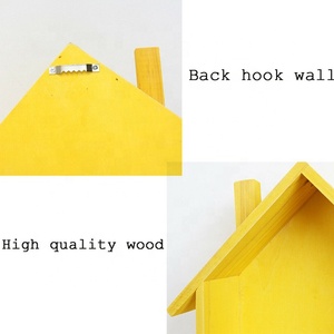 Floating Wooden Hanging <strong>Wall</strong> Shelf Shelves <strong>Storage</strong> <strong>Unit</strong> Decorate Display - Product Image 4