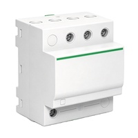 40kA T1 T2 Surge Protection Device AC DC SPD Plastic Lightning Arrester Single Three Phase 220V 385V 1000V 1200V PV