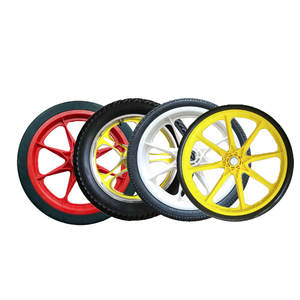 16 pouces 20 pouces <span class=keywords><strong>pneu</strong></span> en caoutchouc pneumatique 4.00-<span class=keywords><strong>8</strong></span> roue de <span class=keywords><strong>brouette</strong></span> vélo roue gonflable - Product Image 1