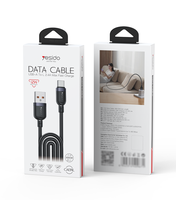 Câble de données tressé en alliage d'aluminium USB vers IP Yesido 3 mètres 12W à charge rapide CA134L