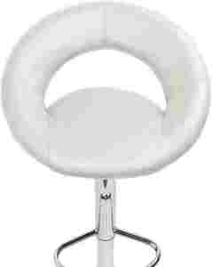 كراسي بار عالية قابلة للتعديل للمطبخ من الجلد الصناعي والبلاستيك بتصميم عصري من المصنع مباشرة - Product Image 6