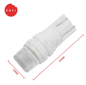 Enyi ไฟหน้า<span class=keywords><strong>รถ</strong></span> LED T10เซรามิคขนาดเล็กโคมไฟป้าย<span class=keywords><strong>ทะเบียน</strong></span> T10-2835-3smd ไฟอ่านหนังสือตอนกลาง<span class=keywords><strong>วัน</strong></span> - Product Image 2