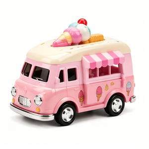 Voitures jouets en plastique OEM personnalisées, fabriquées en usine, de haute qualité, durables, à rétrofriction, avec logo personnalisé pour le jeu éducatif des enfants - Product Image 2