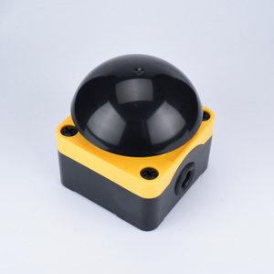 Boîtier d'arrêt d'urgence à commande manuelle et au pied, à réinitialisation autobloquante, étanche IP65, pour station de machines industrielles - Product Image 5