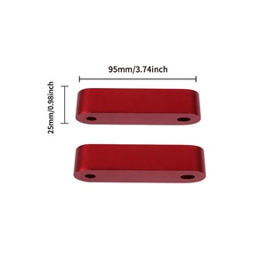 Universal Aluminum Hood Riser Spacer Kit Car <strong>Engine</strong> Hood Lift Riser Kit With Bolts - Product Image 3