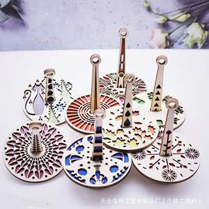 <span class=keywords><strong>Porte</strong></span>-fil de poignet portable Support de fil de poignet portable Artisanat en <span class=keywords><strong>bois</strong></span> personnalisable - Product Image 1