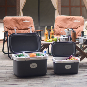 Sac isotherme en plastique moderne SB TECH 20L avec compresseur, rétention de la fraîcheur pendant 10 jours, pour le camping en plein air, les pique-niques, la pêche sur glace, le stockage des aliments - Product Image 3