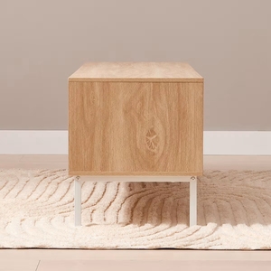 Design moderno Sala Móveis De Madeira TV Console Mesa TV Stand com Armários De Armazenamento e Portas
