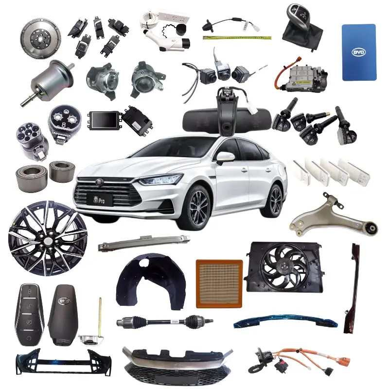 High cost performance BYD Auto Spare Parts Supplier for BYD F0 F3 G3 G3R e2 e3 e5 e6 S6 S7 Qin Tang Song Han EV DMI electricPopu