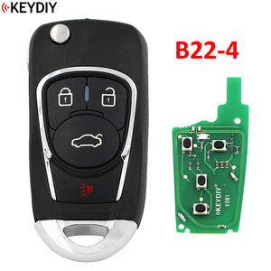 Llave de Coche Keydiy KD ABS+Metal Negra para Modelos KD900/URG200/KD-X2 Mini B01-B32 - Product Image 4