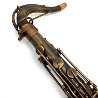 OEM Yellow Brass Material Tenor Saxophone Popular Selling Old Matt Design