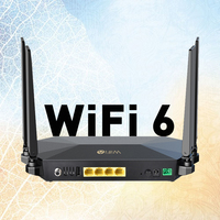 BT-PON BT-G712AX WiFi6 ONT GPON/EPON 5.8GHz 2.4/5GHz SC/UPC 4 RJ45 Portlu Fiber Kablosuz ONU CATV FTTH FTTX