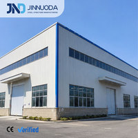 Atelier industriel préfabriqué à grande portée en structure métallique avec conception CAO professionnelle