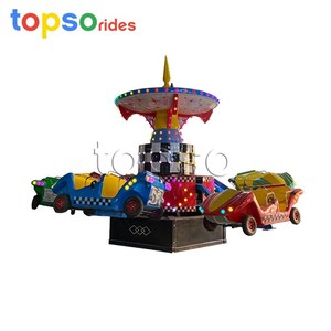 Manèges de parc intérieurs <span class=keywords><strong>et</strong></span> extérieurs, manèges de voitures volantes folles à 24 places à vendre, jeux de voitures rebondissantes - Product Image 1