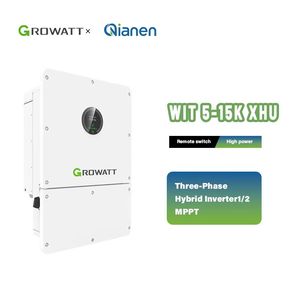Growatt WIT 5-15K-XHU Triple 3-Phase Hybride Solaire Sans Transformateur Haute Fréquence Entrée 1000V IP66 - Product Image 3