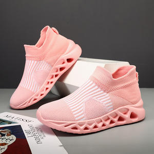 Calzado Deportivo de Moda al por Mayor de Fábrica Original 2026, Transpirable y Ligero, Calcetines y Zapatos de Una Sola Pieza con Tejido Fly-Weave - Product Image 2