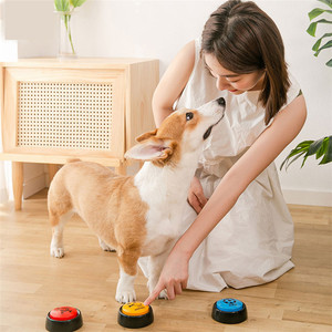 Funny Pet <strong>Dog</strong> Training Toys Plastic Talking Recordable <strong>Dog</strong> <strong>Buttons</strong> for Communication - Product Image 2