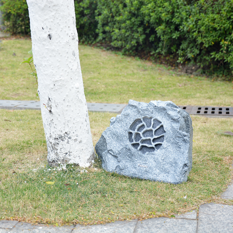 Thinuna LS-506 Stone Lawn Park Audio Speaker Community School Public Garden Speaker for Outdoor PA Waterproof Rock Speakers · image 4