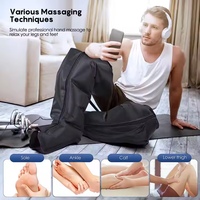 Bottes de masseur de jambes à compression d'air professionnelles pour la récupération de la circulation et la relaxation musculaire Machine de pressothérapie