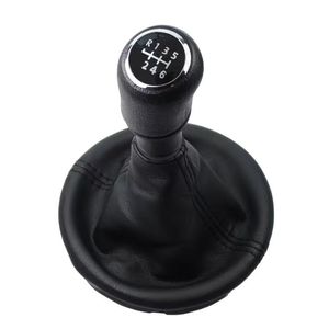 Volkswagen Gear <b>Shift</b> <b>Knob</b> Leather 5 6 Speed Manual Transmission Ergonomic Design - Product Image 3