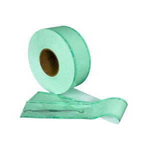 CE ISO معتمد جراحي طبي أوتوكلاف guseted بكرات الأكثر مبيعاً ختم الحرارة بكرات مسطحة طباعة لفة التغليف - Product Image 4