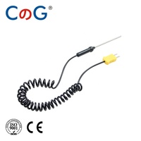 Sonde de température de type K CG WRNM-01/02 avec support de main, contrôleur de température, thermocouple de surface pour rouleau chauffant