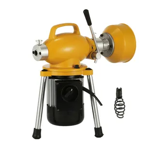 Electric Automatic Drain Cleaner Spring Pumbling Snake Drain Pipe Cleaner Sewer Drain Cleaning Machine