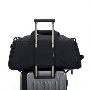 Sac de voyage pliable élégant 2024, sac de sport en polyester imperméable avec compartiment à chaussures - Product Image 6