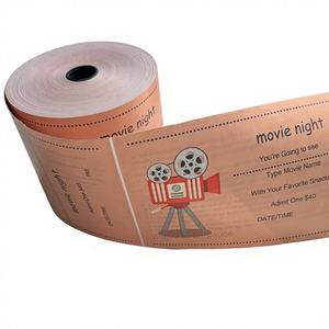 Boletos Personalizados para Conciertos, Eventos, Sorteos, Loterías, Boletos Rasca y Gana, Impresión Flexográfica, Papel Offset, Encuadernación Perfecta, Folleto - Product Image 1