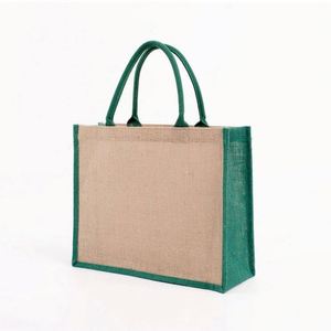 Advertising <b>Gifts</b> Wholesale High Quality Jute Tote Bags with Custom Printed logo - Product Image 2